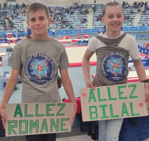 romane chambert et Bilal Zeghdoud