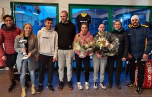 Tennis : Damien Bayard et Chloé Treyve s’imposent à l’Open indoor d’Aurec