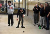 Dunières : une initiation aux boules lyonnaises en sport adapté