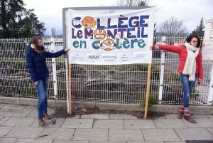 Monistrol-sur-Loire : les enseignants du collège du Monteil de nouveau en lutte