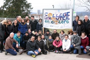 Monistrol-sur-Loire : les enseignants du collège du Monteil de nouveau en lutte