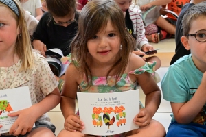 Yssingeaux : vainqueurs d&#039;un concours national, les maternelles de Saint-Gabriel ont gagné leur livre