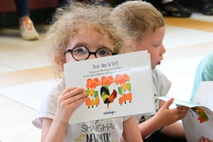 Yssingeaux : vainqueurs d&#039;un concours national, les maternelles de Saint-Gabriel ont gagné leur livre