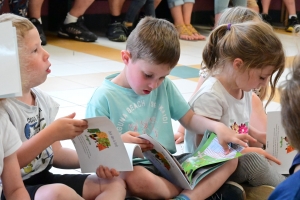 Yssingeaux : vainqueurs d&#039;un concours national, les maternelles de Saint-Gabriel ont gagné leur livre