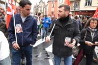 Le Puy-en-Velay : une manif sous le signe du muguet