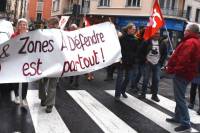 Le Puy-en-Velay : une manif sous le signe du muguet