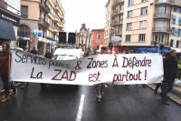 Le Puy-en-Velay : une manif sous le signe du muguet