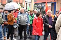 Le Puy-en-Velay : une manif sous le signe du muguet