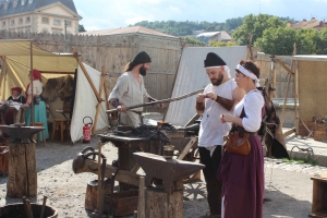 Yssingeaux : des résidents de l&#039;hôpital sur les fêtes Renaissance au Puy-en-velay