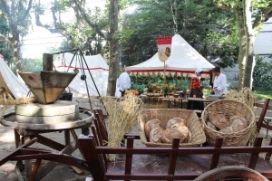 Yssingeaux : des résidents de l&#039;hôpital sur les fêtes Renaissance au Puy-en-velay