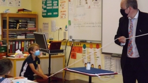 Yssingeaux : un magicien apparaît à l&#039;école Jean-de-la-Fontaine