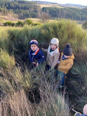 Les écoliers de Grazac continuent leur projet nature