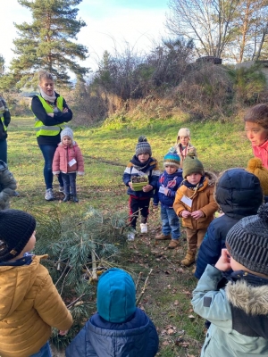 Les écoliers de Grazac continuent leur projet nature