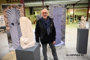 Michel Pauze sculpteur de Grazac|Véronique Grolleau peintre||