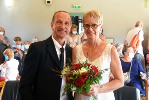 Mariage : Marie-France et Jean-Michel à Beauzac