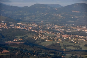 Franck Vergon fait voler en montgolfière au-dessus des Sucs