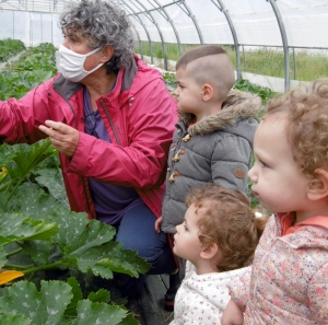 Le jardinage fait son retour aux Marmousets à Monistrol