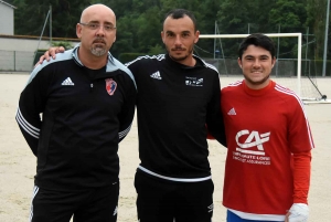 Bruno Levêque, Emmanuel Rocha et Gabriel Rocher