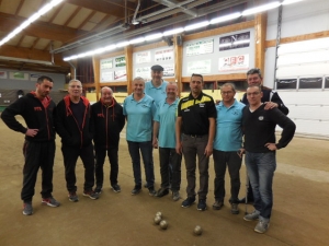 Sainte-Sigolène : une quadrette de Dunières remporte le Challenge Deveaux en boules lyonnaises