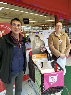 Sainte-Sigolène : les collégiens à fond pour les Restos du Coeur