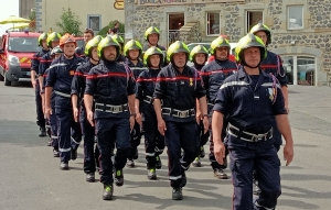 Fay-sur-Lignon : des pompiers distingués lors des cérémonies du 14-Juillet