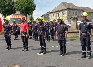 Fay-sur-Lignon : des pompiers distingués lors des cérémonies du 14-Juillet