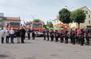 Fay-sur-Lignon : des pompiers distingués lors des cérémonies du 14-Juillet