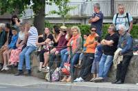 Le public s&#039;était massé au bord de la route en Haute-Loire.