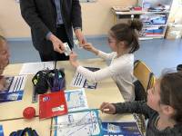 Beauzac : la Banque de France en visite à l&#039;école Saint-Joseph