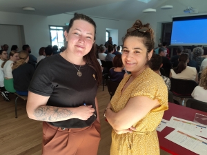 Elodie Pascalong et Lauriane Blanc encadreront les chantiers jeunes