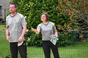 Pétanque : Emilie Savy et Danny Teyssier sacrés champions départementaux