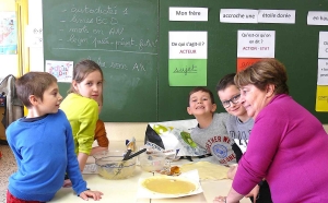 Grazac : journée de fraternité à l’école du village