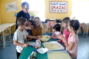 Grazac : journée de fraternité à l’école du village