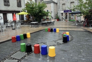 Yssingeaux : les jeux ont gagné la place Carnot