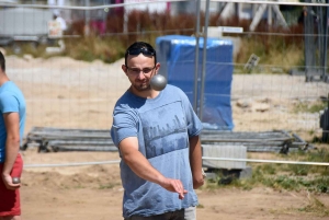 Saint-Romain-Lachalm : le concours de pétanque mène la fête