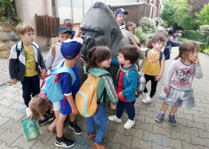 Sortie au zoo pour les classes maternelles de Retournac