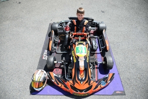 Sainte-Sigolène : Mathéo Reis ambitieux pour sa première Coupe de France de karting