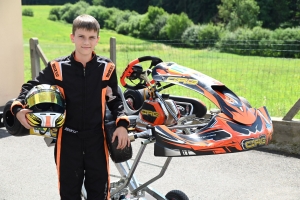 Sainte-Sigolène : Mathéo Reis ambitieux pour sa première Coupe de France de karting