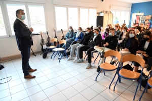 Monistrol-sur-Loire : des lycéens candidats au concours national &quot;Jeunes, solidaires et citoyens&quot;