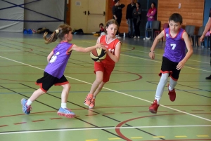 Grazac : premier tournoi de basket pour les U11