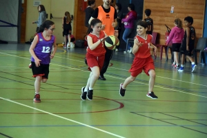 Grazac : premier tournoi de basket pour les U11