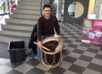 Yssingeaux : un atelier percussions à l&#039;école Jean-de-la-Fontaine