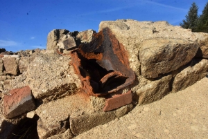 Lapte : les ruines de Piboulet, une attraction sortie des eaux au barrage de Lavalette