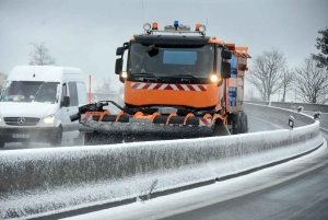 La neige comme cadeau de Noël