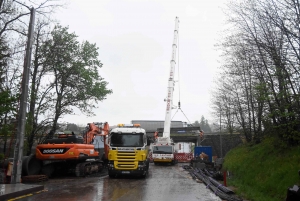 Doublement de la RN88 : les grandes maoeuvres sur les ouvrages d&#039;art à Yssingeaux