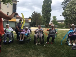 Des Olympiades festives à l’Ehpad de Sainte-Sigolène