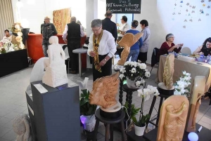 La Chapelle-d&#039;Aurec : trois lieux, trois ambiances pour l&#039;expo d&#039;Art&#039;Terre du Bourg