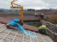 Grazac : de nouvelles tuiles pour l&#039;ancienne caserne