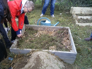 Les Villettes : un projet de jardinage mené à l&#039;école de &quot;Trevas&quot;