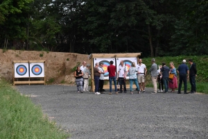 Yssingeaux : un nouveau pas de tir extérieur pour les archers d&#039;Arcam&#039;Ys